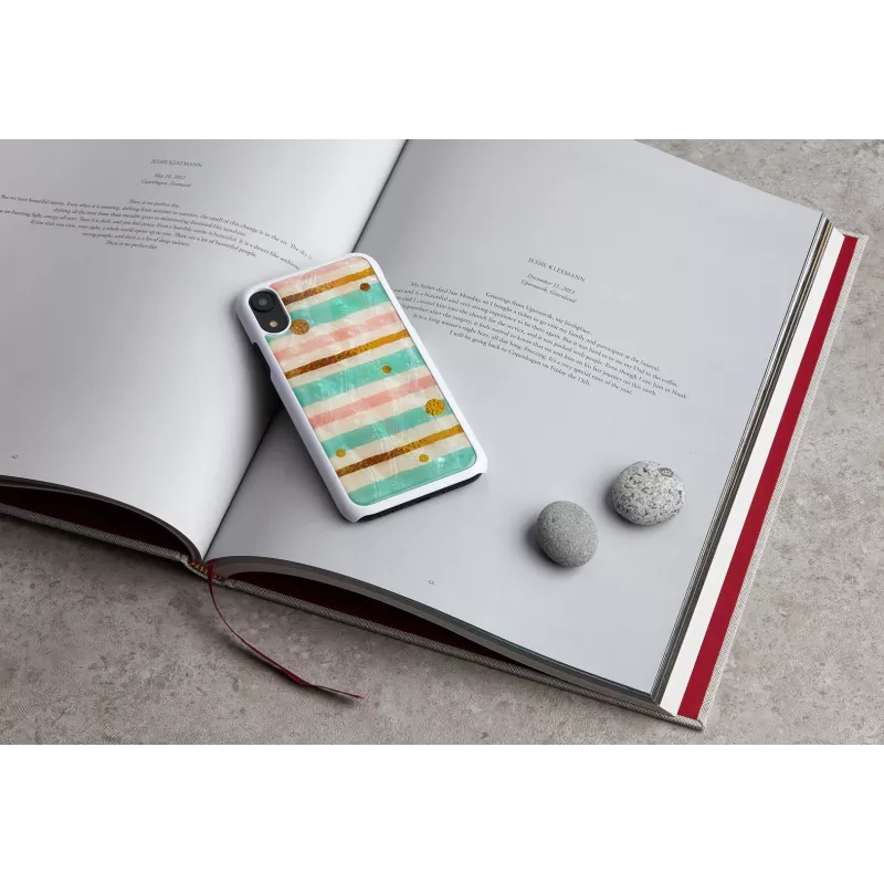 Θήκη κινητού iKins για iPhone XR — μεντα-μαύρη προστατευτική θήκη