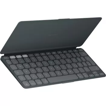 LOGITECH Keys-To-Go 2 για iPad, iPhone, Mac και Apple TV ασύρματο πληκτρολόγιο Γραφίτης