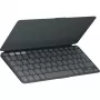 LOGITECH Keys-To-Go 2 για iPad, iPhone, Mac και Apple TV ασύρματο πληκτρολόγιο Γραφίτης