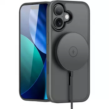 nevox StyleShell Invisio - iPhone 17 6.3 συμβατό με MagSafe Μαύρο (2542)