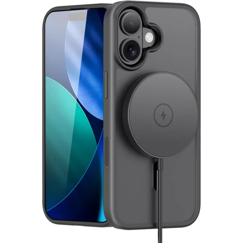 nevox StyleShell Invisio - iPhone 17 6.3 συμβατό με MagSafe Μαύρο (2542)