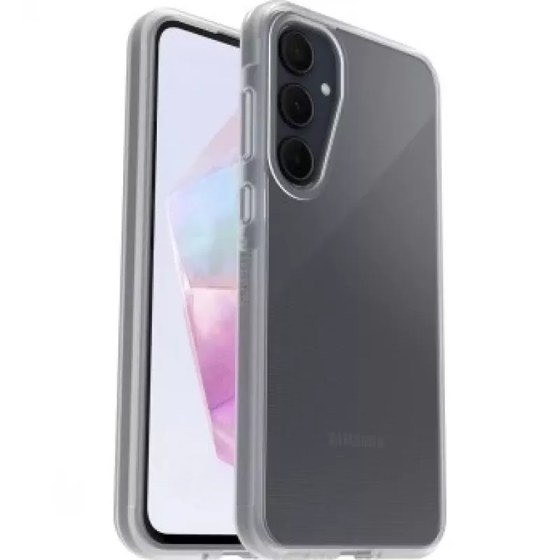 Θήκη κινητού OTTERBOX React Series για Samsung Galaxy A35, διαφανής, λεπτή προστατευτική θήκη
