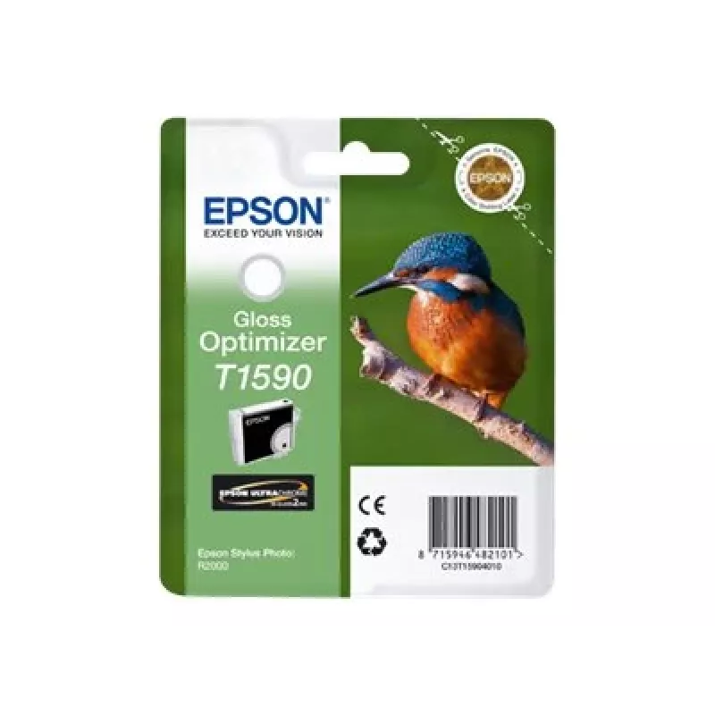 Epson T1590 Gloss Optimizer, Glanzverstärker, μελάνη με βάση χρωστικές, 1 τεμ.