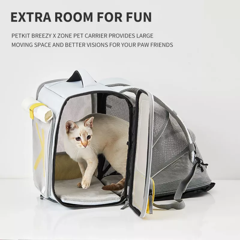 Σακίδιο γάτας PETKIT Breezy xZone - Γκρι