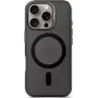 Decoded θήκη πλάτης από ανακυκλωμένο πλαστικό για iPhone 16 Pro, διαφανές μαύρο