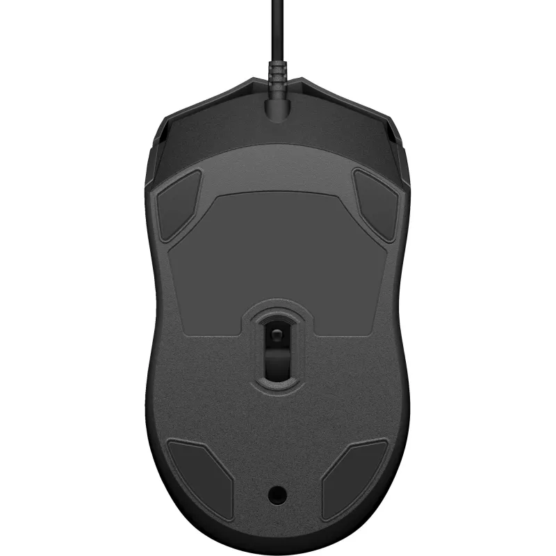 HP Ενσύρματο ποντίκι 105, αμφίχειρο, οπτικό, USB Type-A, 1600 DPI, μαύρο