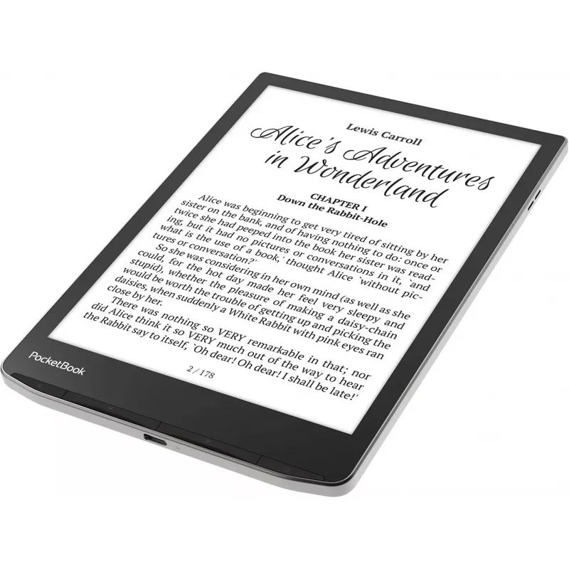 E-Book-Reader PocketBook InkPad 4 7,8 inch E Ink Carta, 32 GB, Wi‑Fi, μαύρο/ασημί