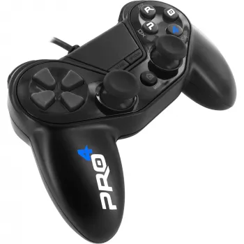 Ενσύρματο χειριστήριο παιχνιδιών SUBSONIC SA5417 για PS4, μαύρο