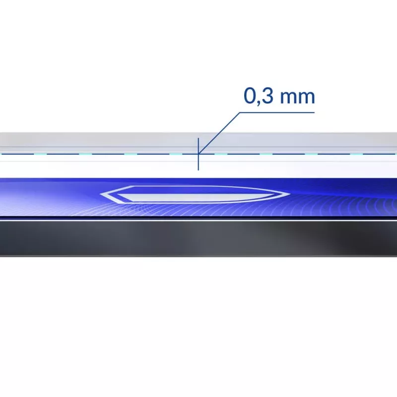 3MK FlexibleGlass υβριδικό γυαλί προστασίας οθόνης για Samsung Galaxy S23 (S911), 6,1 ιντσών, 7H