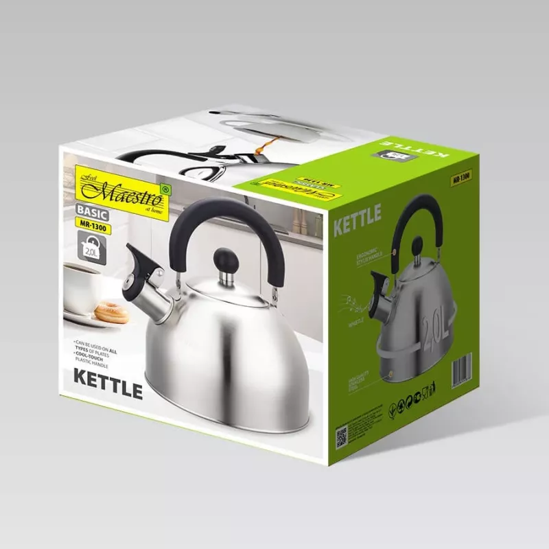 Maestro MR-1300 Βραστήρας 2 L Ασημί