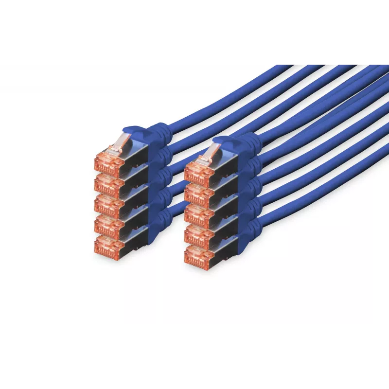 Digitus DK-1644-010-B-10 Καλώδιο Patch Ethernet μπλε