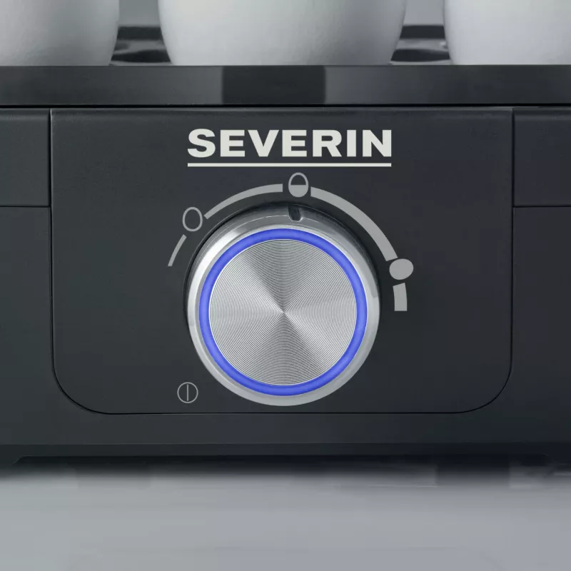 Severin Βραστήρας αυγών 420W, για έως 6 αυγά EK 3166 μαύρο (EK3166)