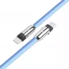 Καλώδιο 2in1 USB-C 1m μπλε