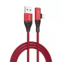 Καλώδιο φόρτισης/δεδομένων USB 2-in-1 Devia Strom Series 1,2 m — Κόκκινο