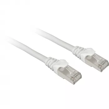 Καλώδιο δικτύου Sharkoon Sharkoon Patch Καλώδιο δικτύου SFTP RJ-45 Cat.7a 10 μέτρα λευκό