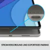 Θήκη με πληκτρολόγιο Combo Touch US iPad Pro 11 1,2,3 Gen γκρι