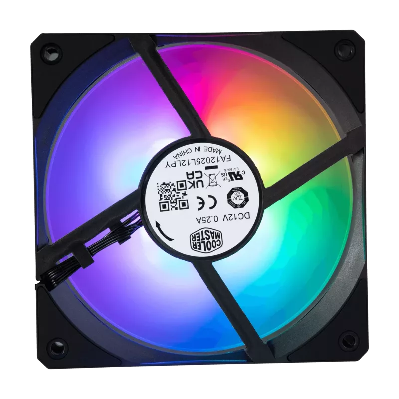 Ανεμιστήρας Cooler Master Mobius 120P ARGB 2400 U/min μαύρο