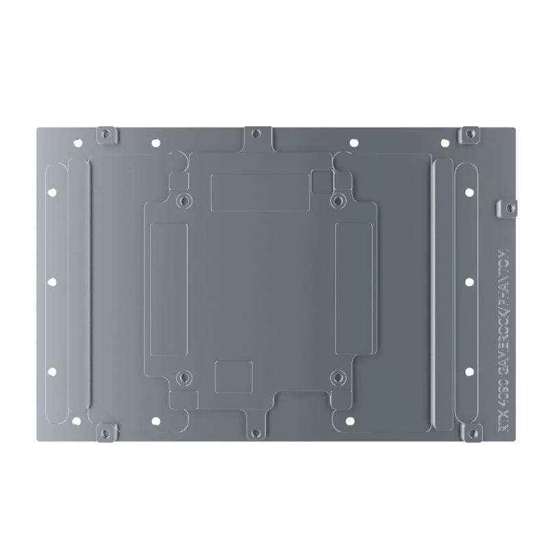 Backplate Alphacool 13463 ακρυλικό αλουμίνιο μαύρο 145,2 mm