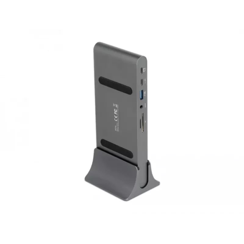 Σταθμός σύνδεσης DeLOCK USB Type-C DP 1.4 Triple οθόνη 4K