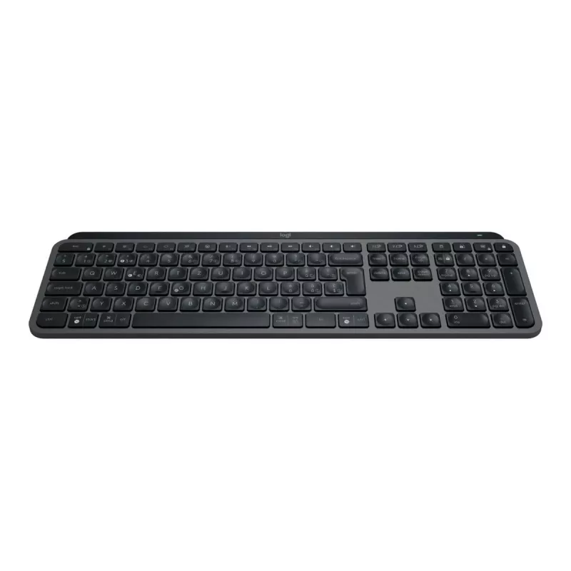 Logitech MX Keys S πληκτρολόγιο RF Wireless + Bluetooth QWERTZ Swiss Graphite (920-011571)
