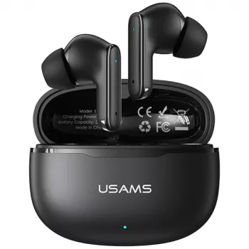 Ασύρματα ακουστικά Bluetooth Usams E05 TWS μαύρο
