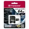 Μνήμη Flash Transcend 64 GB MicroSDXC UHS-I TS64GUSDU1