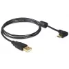 Καλώδιο USB DeLOCK 83147 USB 2.0 1 m USB A Micro-USB B μαύρο