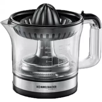 Rommelsbacher αποχυμωτής εσπεριδοειδών, 30 Watt, 0,6 λίτρα, Δεξιά/Αριστερά περιστροφή, δύο κώνοι πίεσης (ZP 50)