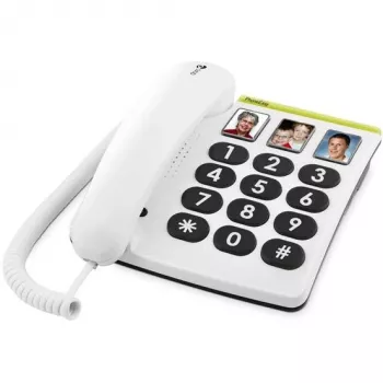 Doro PhoneEasy 331ph Ενσύρματο τηλέφωνο, Λευκό