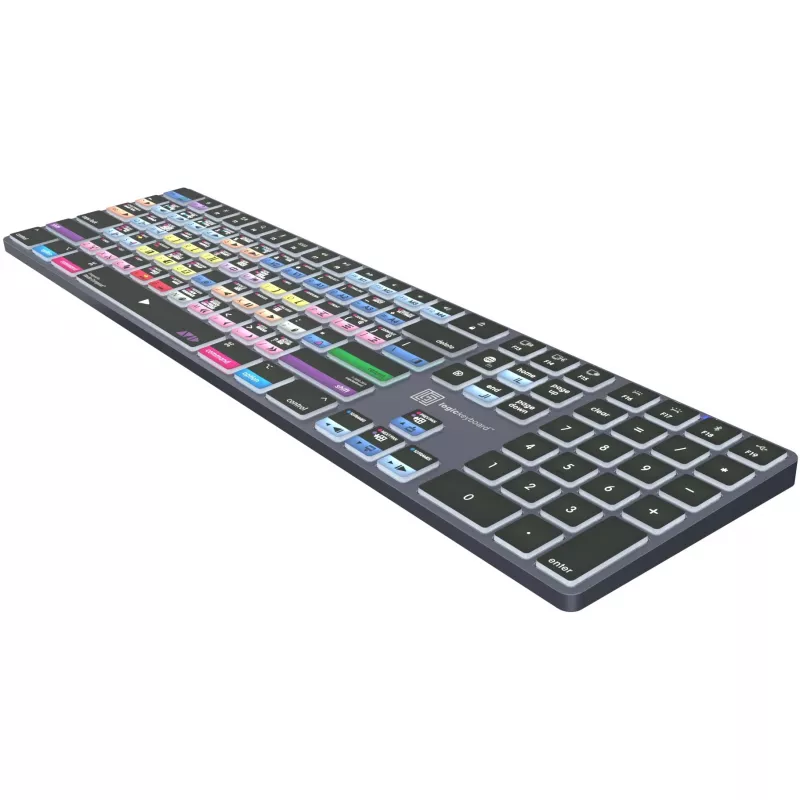 Logickeyboard Avid Media Composer - Pro Titan UK Mac - Πληκτρολόγιο - QWERTY