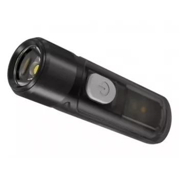 Φακός χειρός Nitecore TIKI LE — 300 lm, επαναφορτιζόμενος USB, πολυανθρακικό, IP66, ανθεκτικός σε κρούσεις, 10,5 g, 55 mm, Μαύρο