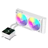 Gamemax υδρόψυξη CPU | GLACIER 240 LCD WH | Intel, AMD