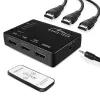 Διακόπτης HDMI MEDIA-TECH MT5207, 5x εισόδους HDMI, 1x έξοδο HDMI, μαύρο