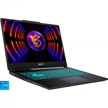 Gaming laptop MSI Cyborg 15 A13VE-1005, 15,6 ιντσών FHD 144Hz, Intel Core i5-13420H, 16GB DDR5, 512GB SSD, NVIDIA GeForce RTX 4050, FreeDOS, μαύρο