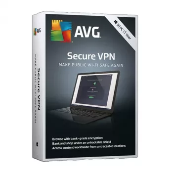 AVG Secure VPN | 10 συσκευές | 1 έτος