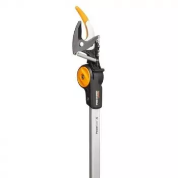 Ψαλίδι κλαδέματος Fiskars UPX82 Άκμονας — Χειροκίνητο ψαλίδι κλαδέματος για ξυλώδεις κορμούς, μαύρο/μπλε/γκρι
