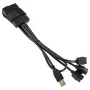 USB Hub Lian Li PW-U2TPAB αρσενικό Type-A 1-σε-3 IDC 9-Pin