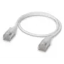 Καλώδιο δικτύου patch UBIQUITI UACC-CABLE-PATCH-EL-C6A-1M-W — Cat6a, 1 m, RJ-45, διαφανές λευκό