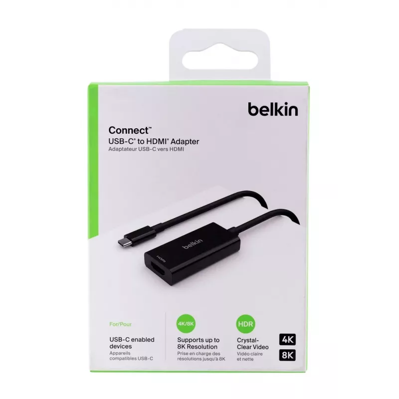 Belkin AVC013BTBK Προσαρμογέας καλωδίου βίντεο HDMI Type-A (Standard) USB Type-C μαύρο