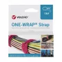 Επανασφραγιζόμενος ιμάντας καλωδίων Velcro ONE-WRAP 330×20 mm πολυπροπυλένιο Velcro aqua, 25 τεμ.