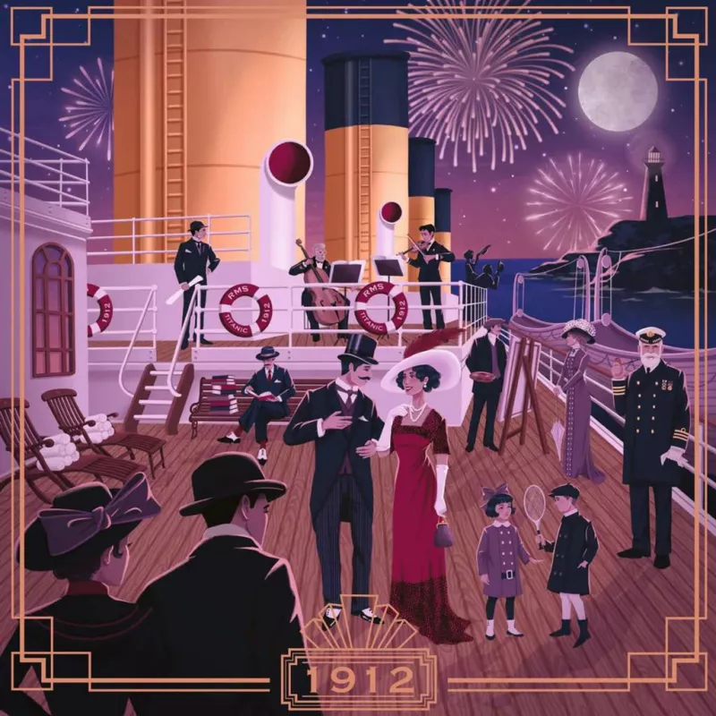 Παζλ Ravensburger Art & Soul Titanic — 750 τεμ.