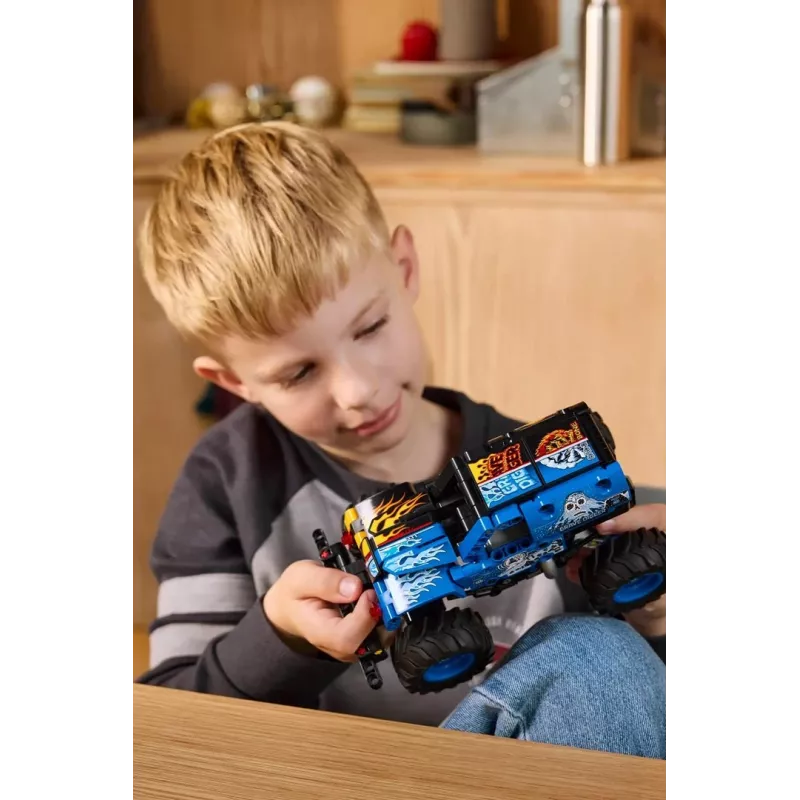 LEGO TECHNIC 42219 Monster Jam Grave Digger Φωτιά και Πάγος