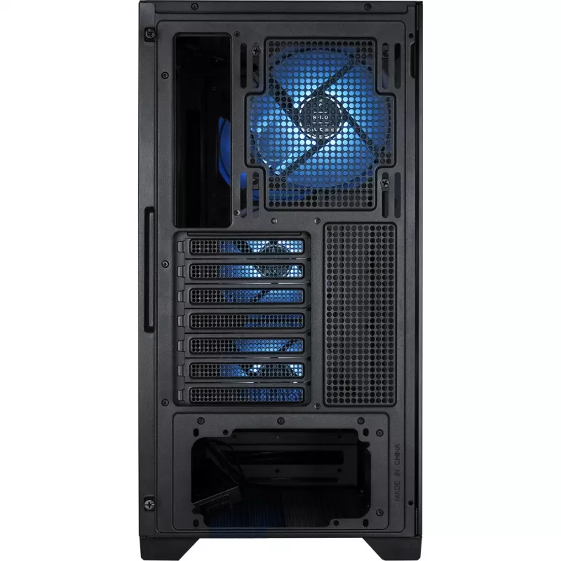 Κουτί PC Silentware Flow 110 A-RGB Μαύρο — Κουτί Mid-Tower, πλαϊνό πάνελ από σκληρυμένο γυαλί