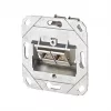 METZ CONNECT BTR IT CONNECT E-DAT Module 8/8(8) UP0 - Πρίζα σύνδεσης, χωνευτή - RJ-45 X 2 (1309121200-E)
