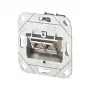 METZ CONNECT BTR IT CONNECT E-DAT Module 8/8(8) UP0 - Πρίζα σύνδεσης, χωνευτή - RJ-45 X 2 (1309121200-E)
