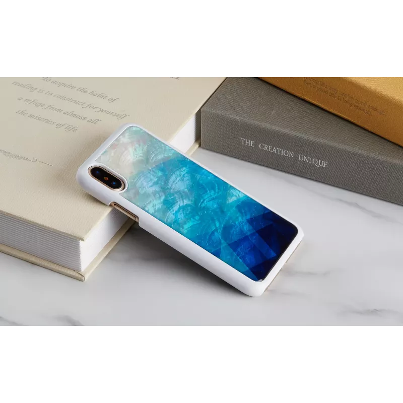 Θήκη smartphone iKins για iPhone XS/S blue lake white
