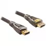 Καλώδιο DisplayPort DeLOCK 82770 1 m Μαύρο Καφέ