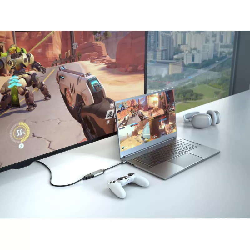 HYPER HD-H8K USB Type-C HDMI Ανοξείδωτο ατσάλι