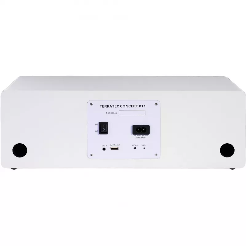Terratec Concert BT 1 - 2.0 - ενσωματωμένο - 2-way - ασύρματο - Bluetooth - Bluetooth (130660)