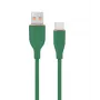 Type-C USB καλώδιο φόρτισης και δεδομένων, 1,5 m, πράσινο
